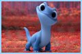 Why is the fire spirit a lizard in Frozen 2?